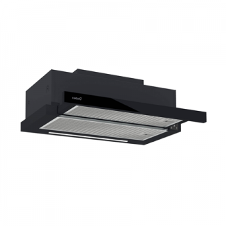 CATA Hood | TFH 6830 GBK | Telescopic | Energy efficiency class A+++ | Width 60 cm | 795 m /h | Electronic | LED | Black Glass CATA Hood | TFH 6830 GBK | Telescopic | Energy efficiency class A+++ | Width 60 cm | 795 m /h | Electronic | LED | Black Glass