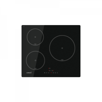 CATA Hob | IB 6403E2 BK | Induction | Number of burners/cooking zones 3 | Touch | Timer | Black CATA Hob | IB 6403E2 BK | Induction | Number of burners/cooking zones 3 | Touch | Timer | Black