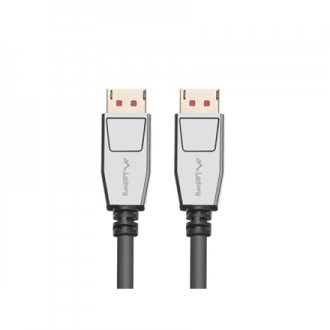 Lanberg DisplayPort M/M Cable 20 PIN V1.4 8K 60HZ | CA-DPDP-20CU-0010-BK | 1 m Lanberg DisplayPort M/M Cable 20 PIN V1.4 8K 60HZ | CA-DPDP-20CU-0010-BK | 1 m