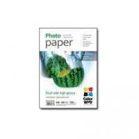 ColorWay Photo Paper, 50 sheets | Dual-side High Glossy | 155 g/m | A4