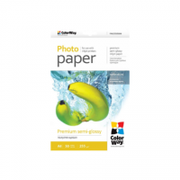 ColorWay Photo Paper, 50 sheets | Premium Semi-Glossy | 255 g/m | A4