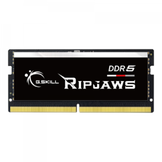 G.Skill Ripjaws DDR5 SO-DIMM | 32 GB | DDR5 | 5600 MHz | PC/server | Registered No | ECC No G.Skill Ripjaws DDR5 SO-DIMM | 32 GB | DDR5 | 5600 MHz | PC/server | Registered No | ECC No