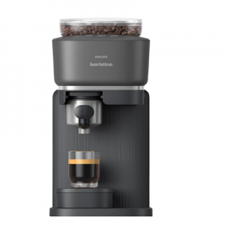 Philips Coffee maker | BAR300/60 Baristina | Pump pressure 16 bar | Semi-automatic | 122.8 W | Black Philips Coffee maker | BAR300/60 Baristina | Pump pressure 16 bar | Semi-automatic | 122.8 W | Black