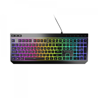 Genesis | Rhod 530 | Membrane Gaming Keyboard | Wired | US | Black Genesis | Rhod 530 | Membrane Gaming Keyboard | Wired | US | Black