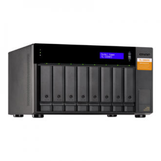QNAP High-performance desktop SATA 6Gbps JBOD storage enclosure | TL-D800S QNAP High-performance desktop SATA 6Gbps JBOD storage enclosure | TL-D800S