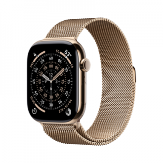Apple Watch Series 11 | Smart watch | GPS (satellite) | LTPO OLED Always-On Retina display | Waterproof | Gold Titanium Apple Watch Series 11 | Smart watch | GPS (satellite) | LTPO OLED Always-On Retina display | Waterproof | Gold Titanium
