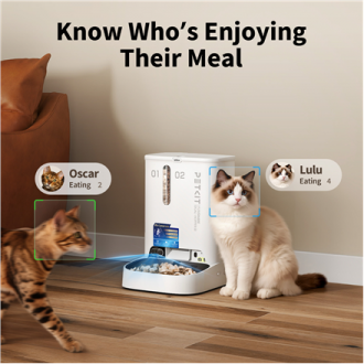 PETKIT YumShare Dual-hopper 2 Automatic Feeder with Camera | Capacity 5 L | Material ABS, 304 stainless steel | White PETKIT YumShare Dual-hopper 2 Automatic Feeder with Camera | Capacity 5 L | Material ABS, 304 stainless steel | White