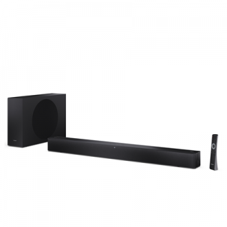 Sharp 2.1 Dolby Atmos/DTS Virtual:X Soundbar with Slim Wireless Subwoofer | HT-SBW310 | 330 W | Bluetooth | Wireless connection 