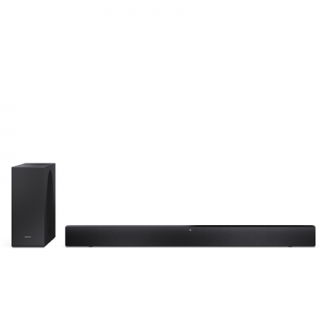 Sharp 2.1 Dolby Atmos/DTS Virtual:X Soundbar with Slim Wireless Subwoofer | HT-SBW310 | 330 W | Bluetooth | Wireless connection 
