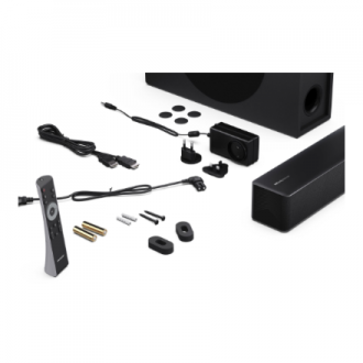 Sharp 2.1 Dolby Atmos/DTS Virtual:X Soundbar with Slim Wireless Subwoofer | HT-SBW310 | 330 W | Bluetooth | Wireless connection 