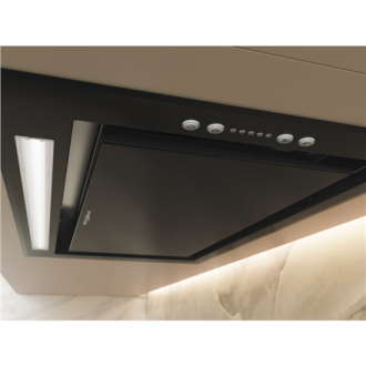 Whirlpool Hood | WCT3 63F LTK | Built-in | Energy efficiency class B | Width 51.4 cm | 430 m /h | Electronic | LED | Black Whirlpool Hood | WCT3 63F LTK | Built-in | Energy efficiency class B | Width 51.4 cm | 430 m /h | Electronic | LED | Black