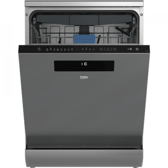 BEKO Dishwasher | DEN48530X | Freestanding | Width 60 cm | Number of place settings 15 | Number of programs 8 | Energy efficienc
