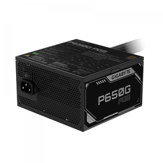 Gigabyte Power Supply | Processor family AMD | P650G PCIE 5.1 | 650 W | Processor socket AM4 | DDR4 DIMM | Memory slots 2 | Supp Gigabyte Power Supply | Processor family AMD | P650G PCIE 5.1 | 650 W | Processor socket AM4 | DDR4 DIMM | Memory slots 2 | Supp