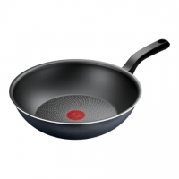 TEFAL Pan | H0561942 | Wok | Diameter 28 cm | Suitable for induction hob | Fixed handle | Black TEFAL Pan | H0561942 | Wok | Diameter 28 cm | Suitable for induction hob | Fixed handle | Black