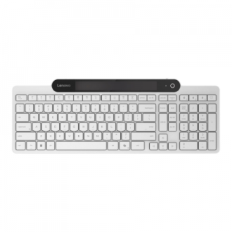 Lenovo 800 Self-Charging Bluetooth Keyboard-US English | Keyboard | Bluetooth | US English | White Lenovo 800 Self-Charging Bluetooth Keyboard-US English | Keyboard | Bluetooth | US English | White