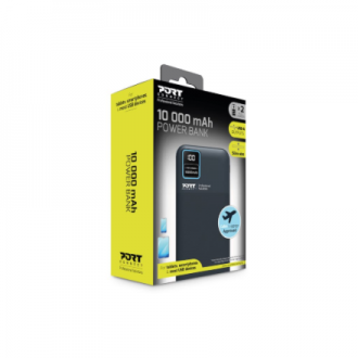 PORT CONNECT | External USB-C battery | 10000 mAh | Blue PORT CONNECT | External USB-C battery | 10000 mAh | Blue