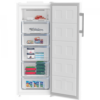 BEKO Freezer | B5RFNE274W | Energy efficiency class E | Upright | Free standing | Height 151.5 cm | Total net capacity 220 L | N BEKO Freezer | B5RFNE274W | Energy efficiency class E | Upright | Free standing | Height 151.5 cm | Total net capacity 220 L | N