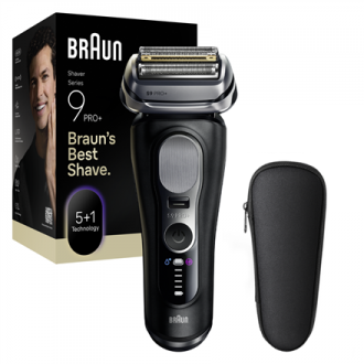Braun Shaver | 9600s Series 9 PRO | Operating time (max) 60 min | Wet & Dry | Lithium Ion | Black