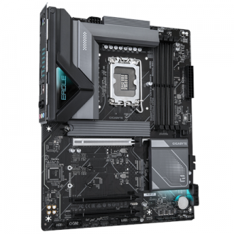Gigabyte B860 EAGLE WIFI6E | Processor family Intel | Processor socket LGA1851 | DDR5 | Supported hard disk drive interfaces SAT Gigabyte B860 EAGLE WIFI6E | Processor family Intel | Processor socket LGA1851 | DDR5 | Supported hard disk drive interfaces SAT