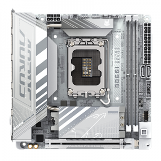 Gigabyte B860I AORUS PRO ICE | Processor family Intel | Processor socket LGA1851 | DDR5 | Supported hard disk drive interfaces S Gigabyte B860I AORUS PRO ICE | Processor family Intel | Processor socket LGA1851 | DDR5 | Supported hard disk drive interfaces S