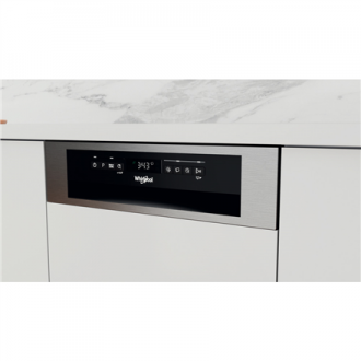 Whirlpool Dishwasher | WSBO 3O34 PF X | Built-in | Width 45 cm | Number of place settings 10 | Number of programs 8 | Energy eff Whirlpool Dishwasher | WSBO 3O34 PF X | Built-in | Width 45 cm | Number of place settings 10 | Number of programs 8 | Energy eff