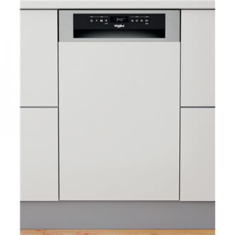 Whirlpool Dishwasher | WSBO 3O34 PF X | Built-in | Width 45 cm | Number of place settings 10 | Number of programs 8 | Energy eff Whirlpool Dishwasher | WSBO 3O34 PF X | Built-in | Width 45 cm | Number of place settings 10 | Number of programs 8 | Energy eff