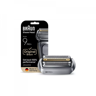 Braun 96M Shaver Replacement Head Series 9 Pro+, Silver Braun 96M Shaver Replacement Head Series 9 Pro+, Silver