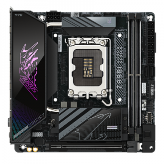 Gigabyte Z890I AORUS ULTRA | Processor family Intel | Processor socket LGA1851 | DDR5 | Supported hard disk drive interfaces M.2 Gigabyte Z890I AORUS ULTRA | Processor family Intel | Processor socket LGA1851 | DDR5 | Supported hard disk drive interfaces M.2
