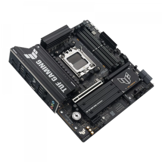 Asus TUF GAMING B850M-PLUS WIFI7 | Processor family AMD | Processor socket AM5 | DDR5 | Supported hard disk drive interfaces SAT