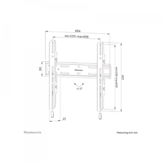 Neomounts Wall mount | WL30S-850BL14 TV mount | Micro adjustment | 32-75 Neomounts Wall mount | WL30S-850BL14 TV mount | Micro adjustment | 32-75