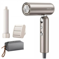 Dreame | Hair dryer | AHD51 Pocket Pro | 1300 W | Number of temperature settings 5 | Ionic function | Titanium Gold Dreame | Hair dryer | AHD51 Pocket Pro | 1300 W | Number of temperature settings 5 | Ionic function | Titanium Gold