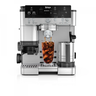 NINJA | Espresso Coffee Maker | ES601EU Luxe Caf Premier | Pump pressure 11 bar | Built-in milk frother | Ground | 1650 W | Blac NINJA | Espresso Coffee Maker | ES601EU Luxe Caf Premier | Pump pressure 11 bar | Built-in milk frother | Ground | 1650 W | Blac