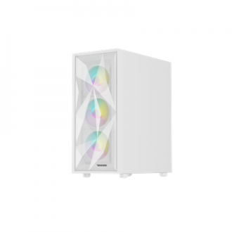 Genesis Gaming PC Case | Diaxid 605 ARGB | White | Midi Tower Genesis Gaming PC Case | Diaxid 605 ARGB | White | Midi Tower