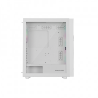 Genesis Gaming PC Case | Diaxid 605 ARGB | White | Midi Tower Genesis Gaming PC Case | Diaxid 605 ARGB | White | Midi Tower