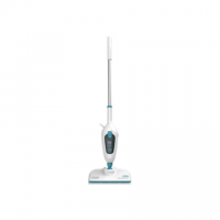 BLACK & DECKER Steam mop | FSM13E1-QS | Power 1300 W | Water tank capacity 0.38 L | White