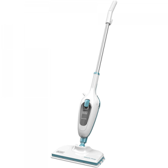 BLACK & DECKER Steam mop | FSM13E1-QS | Power 1300 W | Water tank capacity 0.38 L | White BLACK & DECKER Steam mop | FSM13E1-QS | Power 1300 W | Water tank capacity 0.38 L | White
