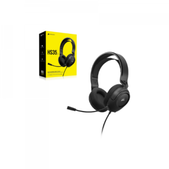 Corsair | Gaming Headset | HS35 v2 | Wired | Over-Ear | Microphone | Carbon Corsair | Gaming Headset | HS35 v2 | Wired | Over-Ear | Microphone | Carbon