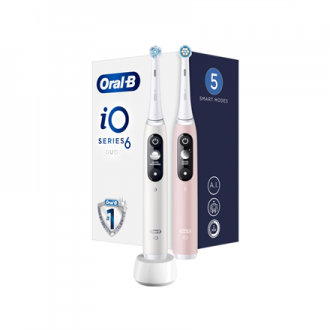 Oral-B Electric Toothbrush | iO6 DuoPack | Rechargeable | For adults | Number of brush heads included 2 | Number of teeth brushi Oral-B Electric Toothbrush | iO6 DuoPack | Rechargeable | For adults | Number of brush heads included 2 | Number of teeth brushi