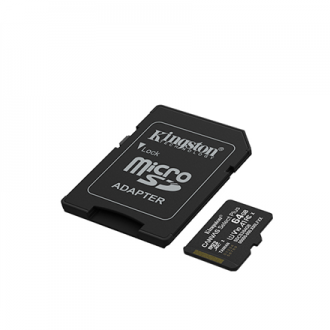 Kingston Canvas Select Plus | 64 GB | microSD | Flash memory class Class 10, UHS-I, U1/U3, video class 10/30, A1 Kingston Canvas Select Plus | 64 GB | microSD | Flash memory class Class 10, UHS-I, U1/U3, video class 10/30, A1