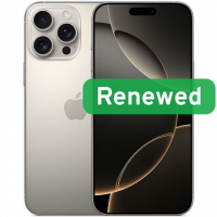 Apple Renewed Grade C | Apple iPhone 16 Pro | Natural Titanium | 6.3 