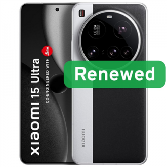 Xiaomi Renewed Grade B | Xiaomi 15 Ultra | Silver Chrome | 6.73 Xiaomi Renewed Grade B | Xiaomi 15 Ultra | Silver Chrome | 6.73