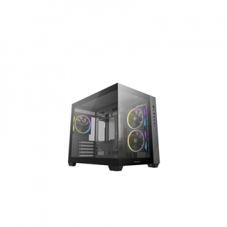 Deepcool Case | CG330 3F | Black | Micro ATX Deepcool Case | CG330 3F | Black | Micro ATX