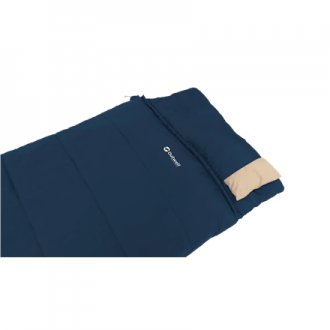 Outwell Contour Lux | Sleeping Bag | 220 x 85 cm | 2-way L-shape open-end with auto lock Outwell Contour Lux | Sleeping Bag | 220 x 85 cm | 2-way L-shape open-end with auto lock