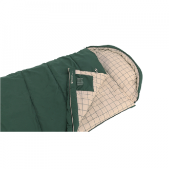 Outwell Camper Prime | Sleeping Bag | 235 x 90 cm | 2-way L-shape open-end with auto lock Outwell Camper Prime | Sleeping Bag | 235 x 90 cm | 2-way L-shape open-end with auto lock