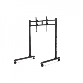 Next Level Racing Floor stand | Round Tube Freestanding Single Monitor Stand | Up to 65 Next Level Racing Floor stand | Round Tube Freestanding Single Monitor Stand | Up to 65