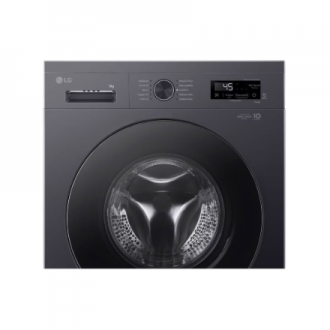 LG Washing machine | F4X1009NMB | Energy efficiency class A | Front loading | Washing capacity 9 kg | 1400 RPM | Depth 55 cm | W LG Washing machine | F4X1009NMB | Energy efficiency class A | Front loading | Washing capacity 9 kg | 1400 RPM | Depth 55 cm | W