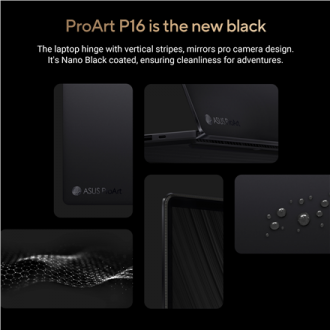 Asus ProArt P16 H7606WP-SR231X | Nano Black | 16 Asus ProArt P16 H7606WP-SR231X | Nano Black | 16