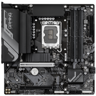 Gigabyte B760M GAMING X DDR4 GEN5 | Processor family Intel | Processor socket LGA1700 | DDR4 | Supported hard disk drive interfa Gigabyte B760M GAMING X DDR4 GEN5 | Processor family Intel | Processor socket LGA1700 | DDR4 | Supported hard disk drive interfa