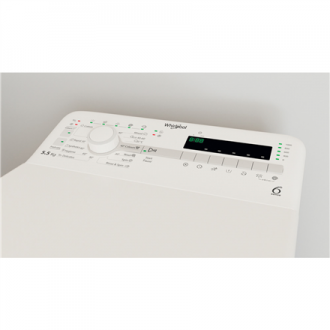 Whirlpool Washing Machine | TDLR 55140S | Energy efficiency class C | Top loading | Washing capacity 5.5 kg | 1100 RPM | Depth 6 Whirlpool Washing Machine | TDLR 55140S | Energy efficiency class C | Top loading | Washing capacity 5.5 kg | 1100 RPM | Depth 6