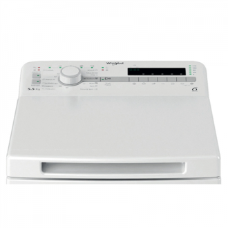 Whirlpool Washing Machine | TDLR 55140S | Energy efficiency class C | Top loading | Washing capacity 5.5 kg | 1100 RPM | Depth 6 Whirlpool Washing Machine | TDLR 55140S | Energy efficiency class C | Top loading | Washing capacity 5.5 kg | 1100 RPM | Depth 6